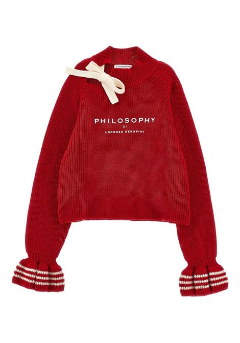 Pull con polsini arricciati PHILOSOPHY KIDS | I9F603 6066P043